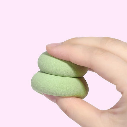 12XBeauty Makeup Sponge Puff Gourd-Shaped Latex Powder Puff Concealer Foundation - Aimall