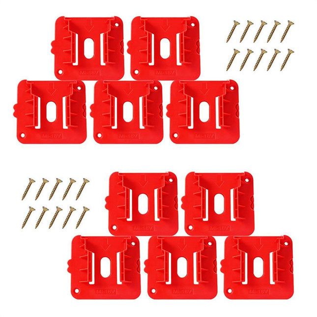 For Milwaukee M18 18V Battery Dock Holder Base Compatible with 48-11-1815 Tools