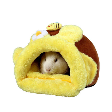 Wear-resistant Pet Bird Nest Cotton Padded Small Animal Bed Cozy Honeypot Design