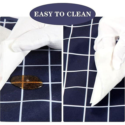4X Elderly Bib for Eating Women/Men Bib-Washable Reusable Waterproof Apron