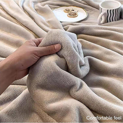 Facecloth Napping Blanket for Office Dormitory Sofa Lightweight Cozy Cover