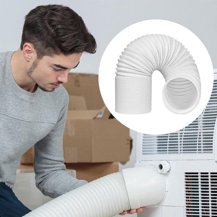 Portable Air Conditioner Exhaust Hose 13/15cm Extendable Vent Pipe PP Steel Wire