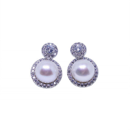 Exquisite French Style Socialite Earrings Fashion Jewelry Elegant Statement