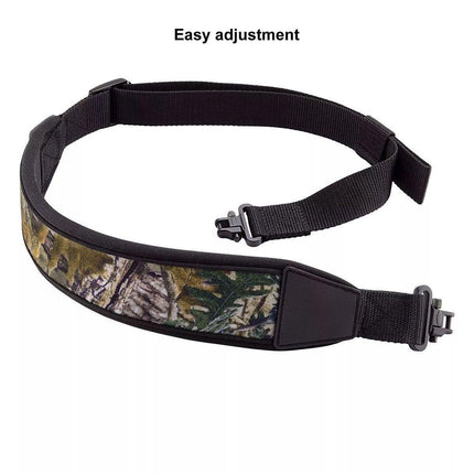 Tactical Shooting Rope Sling Adjustable Heavy Duty Sling for Firearms and Gear
