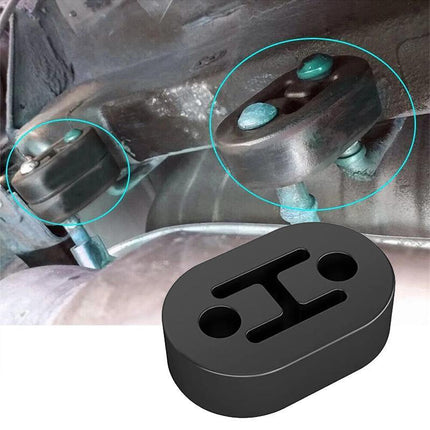 4PCS Exhaust Mount Repair Hanger Bracket Heavy Duty Rubber Replacement Universal - Aimall