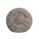 Coffee Cat Bed Pet Bed Dog Donut Nest Calming Deep Sleeping Soft Plush Kennel Washable - Aimall