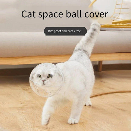 Bite-Resistant Breathable Pet Headcover Helmet for Cat and Dog Protective Use