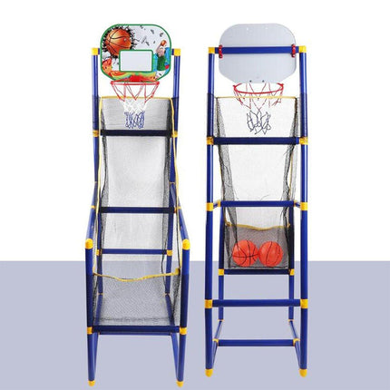 Portable Indoor Basketball Hoop Removable Shooting Game Set for Home Play