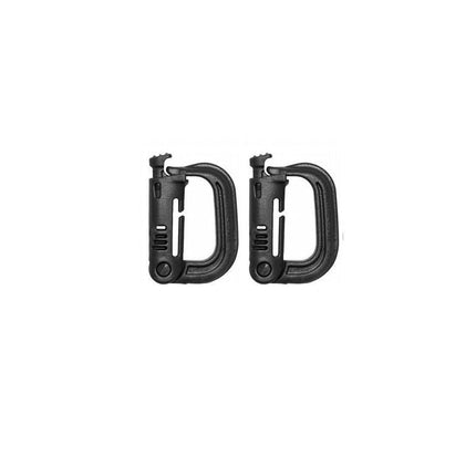 2/5pcs Outdoor D-ring Buckle for Backpack Mountaineering Hiking Camping Clip