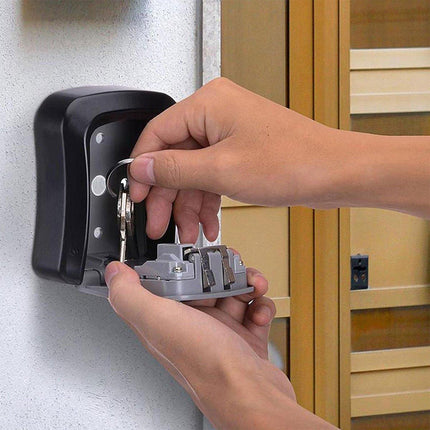 Combination Key Box with Combination Lock for Home Office Security Storage
