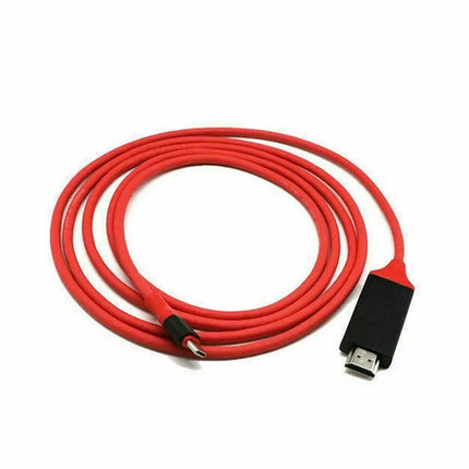 2M USB C Type-C to HDMI Digital TV Adapter Cable For Android Mobile Phone Tablet