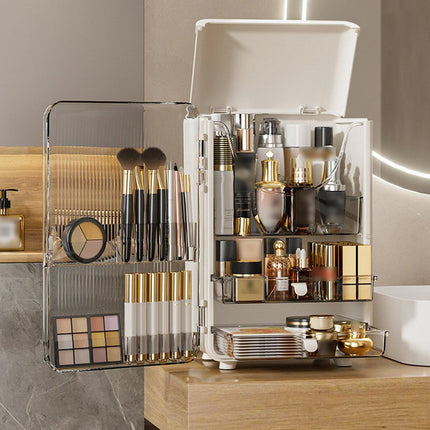 Large Capacity Desktop Organizer Makeup Organizer Storage for Home Office