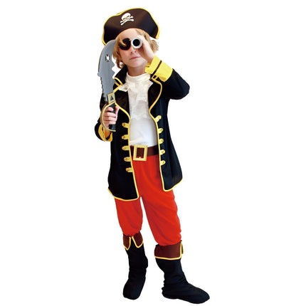 Child Pirate Costume Performance Costume Pirates Of The Caribbean Captain Jack Costume Cosplay Cosplay Party