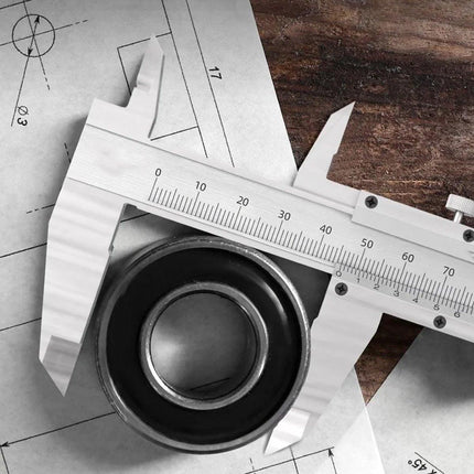 Stainless Steel Vernier Caliper 200mm Micrometer Measuring Tool Gauge Ruler