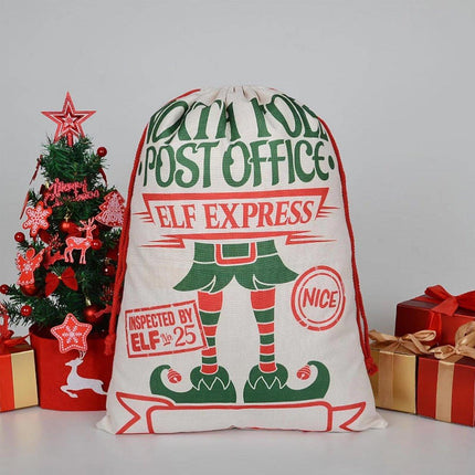 Large Christmas Sacks Jumbo Large Santa Gift Sack Bag Gifts Stocking Present Bag