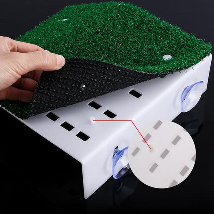 Turtle Basking Platform Ramp Reptile Tank Ladder Resting Terrace Simulation - Aimall