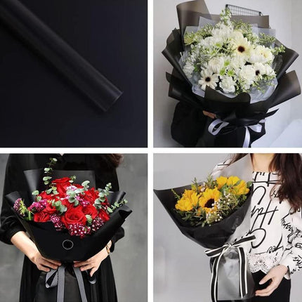 20PCS Plastic Waterproof Flower Gift Wrapping Paper Florist Bouquet Packaging - Aimall