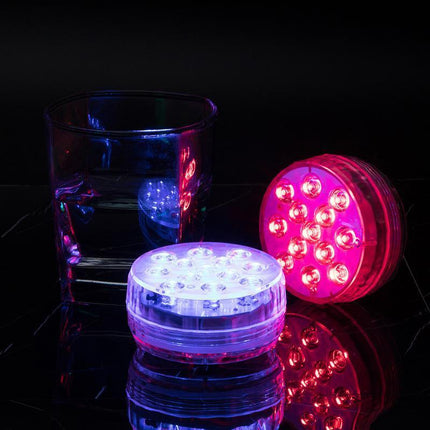 Underwater Waterproof RGB LED Lights Submersible Aquarium Pool Pond Lamp Remote - Aimall