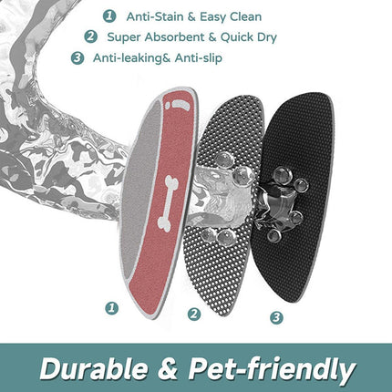 Absorbent Quick Dry Pet Floor Mats Easy Care Non Slip Dog Cat Mat Indoor Outdoor