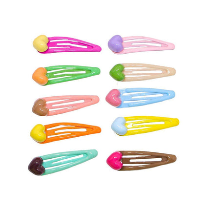 Colourful Hair Clips for Girls Sweet Cute All Matching Side Bangs Accessories