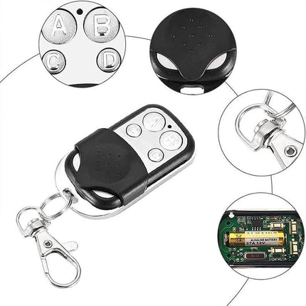 Universal Replacement Garage Door Remote Car Gate Cloning Control Key Fob 433 - Aimall