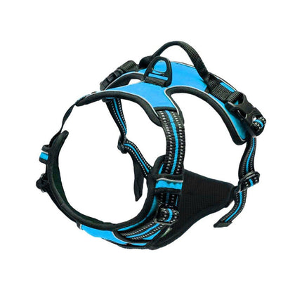 Adjustable No-Pull Dog Harness Vest S-XL Reflective Pet Training Outdoor Handle