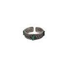 Non-Fading Hip Hop Open Ring for Girls Stylish Adjustable Fashion Jewelry