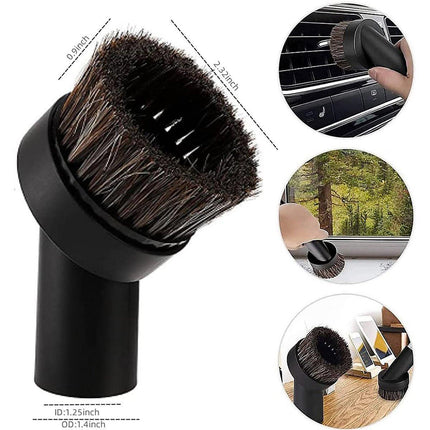 Vacuum Cleaner Accessories Horsehair Brush 25mm Replacement Tool for Deep Clean