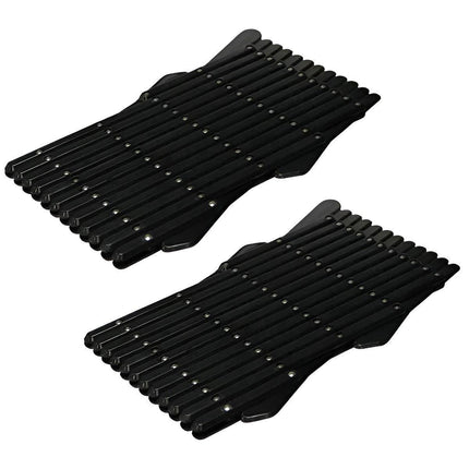 2pcs Retractable Car Window Guardrail for Dogs Cats Pet Barrier Fence