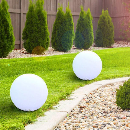 Outdoor Inflatable Beach Ball LED Light Swimming Pool Party Water Game Toys - Aimall