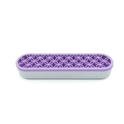 Silicone Makeup Organizer Cosmetic Storage Box Lipstick Brush Holder Desktop Box