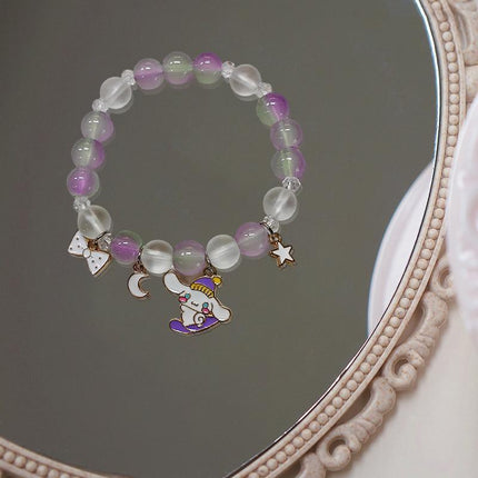 Cute Cartoon Style Beaded Bracelet Kawaii Fashion Student Friendship Jewelry AU - Aimall