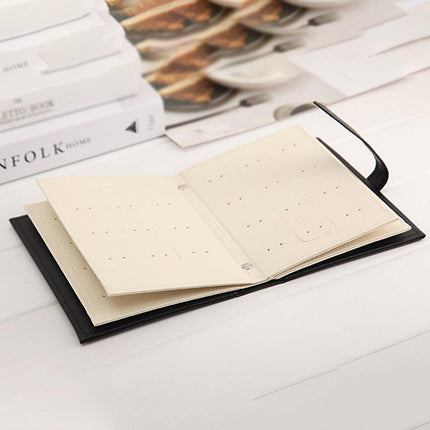 Large Capacity Jewelry Storage Book for Earrings Home Organizer Small Size Box