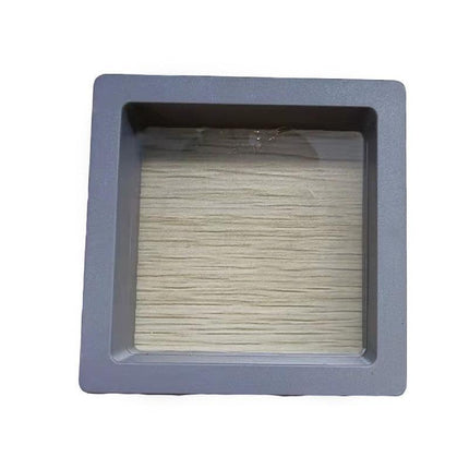 10pcs Transparent Jewelry Storage Box PE Film Display Case Gift Boxes Holder