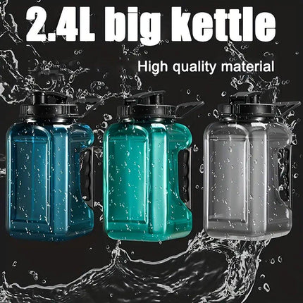Large Capacity Outdoor Plastic Water Bottle Sports Portable Lightweight Drinking