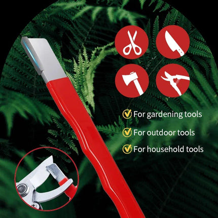 5pcs Handheld Garden Tool Knife Sharpener Quick Pocket Blade Carbide Sharpener