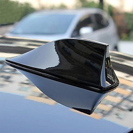 Universal Auto Car Roof Radio AM/ FM Signal Shark Fin Aerial Antenna Black AUS - Aimall