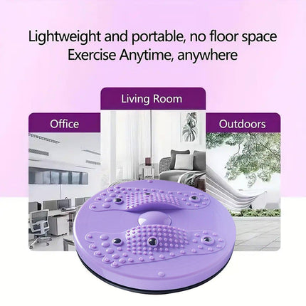 Magnetic Waist Twist Abdominal Fitness Disc Yoga Home Gym Exercise Equipment