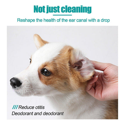 Pet Ear Cleaning Oil for Cats Dogs Deodorize Clean Ears Universal Ear Care Oil