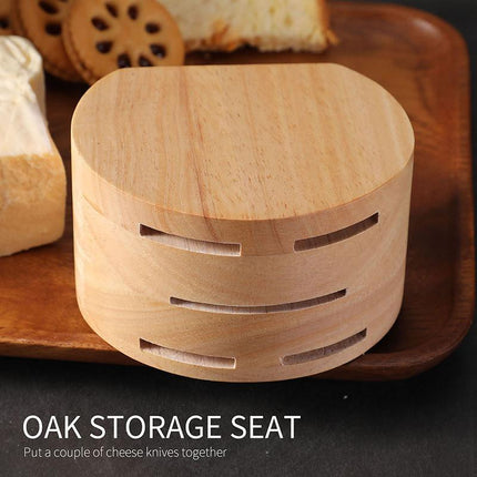 6Pcs Stainless Steel Cheese Knife Set Cheese Tools for Cutting Slicing Serving