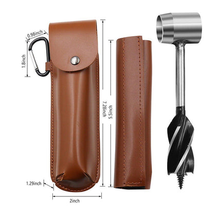 Outdoor Survival Tool Wood Drill Manual Hand Auger Wrench for Bushcraft Settlers - Aimall