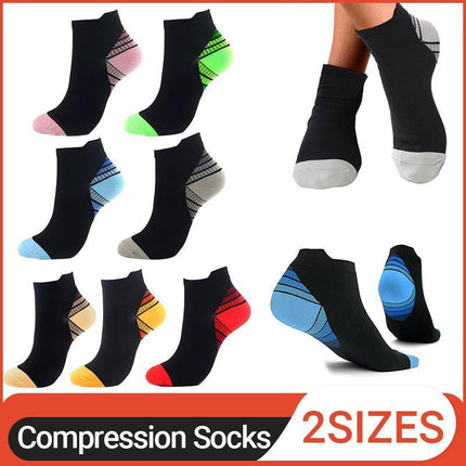 Plantar Fasciitis Compression Socks Foot Sleeve Ankle Support Brace Achy 6 Pairs S/M - Aimall