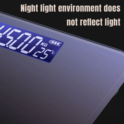 Smart Digital Body Scale Rechargeable Electronic Weight Scale for Home Use