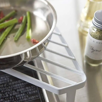 Kitchen Corner Shelf Triangle Countertop Organizer Multifunction Storage Rack