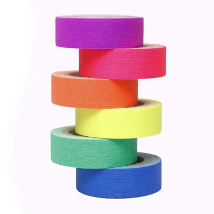 6X Luminous Fluorescent Tape Glow In The Dark Night Self-adhesive Safety Sticker - Aimall