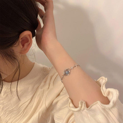 Elegant Celestial Star Charm Bracelet for Women Girls Dainty Fashion Jewelry