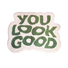Absorbent Non Slip Letter Flocking Home Carpet Floor Mat Bed Blanket Bedroom Rug