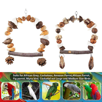 Parrot Chew Toy For Training Climbing Grinding Teeth Relief Durable Bird Toy