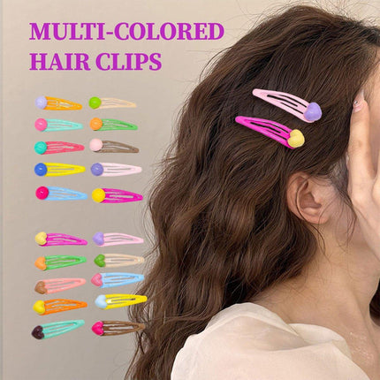 Colourful Hair Clips for Girls Sweet Cute All Matching Side Bangs Accessories