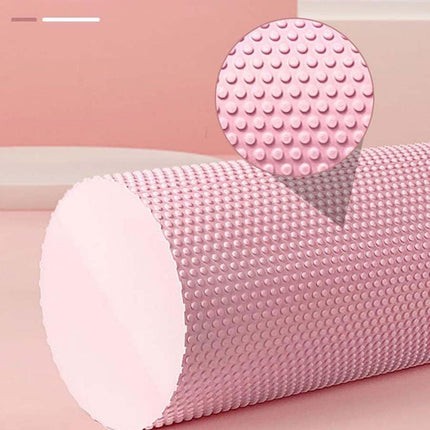 EVA Foam Yoga Massage Roller Solid Pilates Fitness Column for Muscle Recovery
